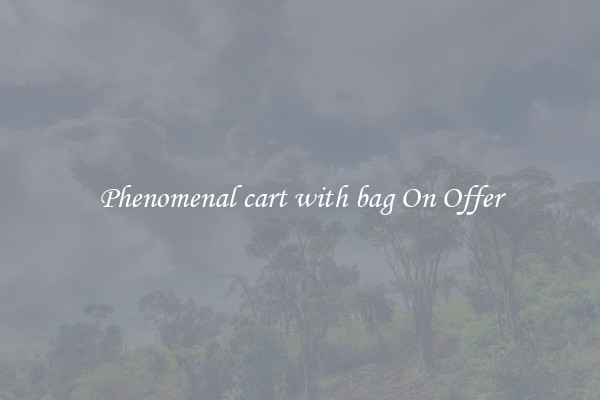 Phenomenal cart with bag On Offer