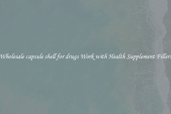 Wholesale capsule shell for drugs Work with Health Supplement Fillers