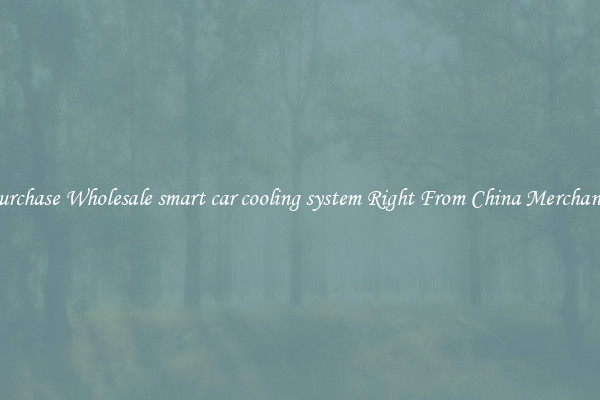 Purchase Wholesale smart car cooling system Right From China Merchants